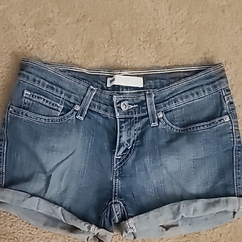 Denim Blue Jean Shorts